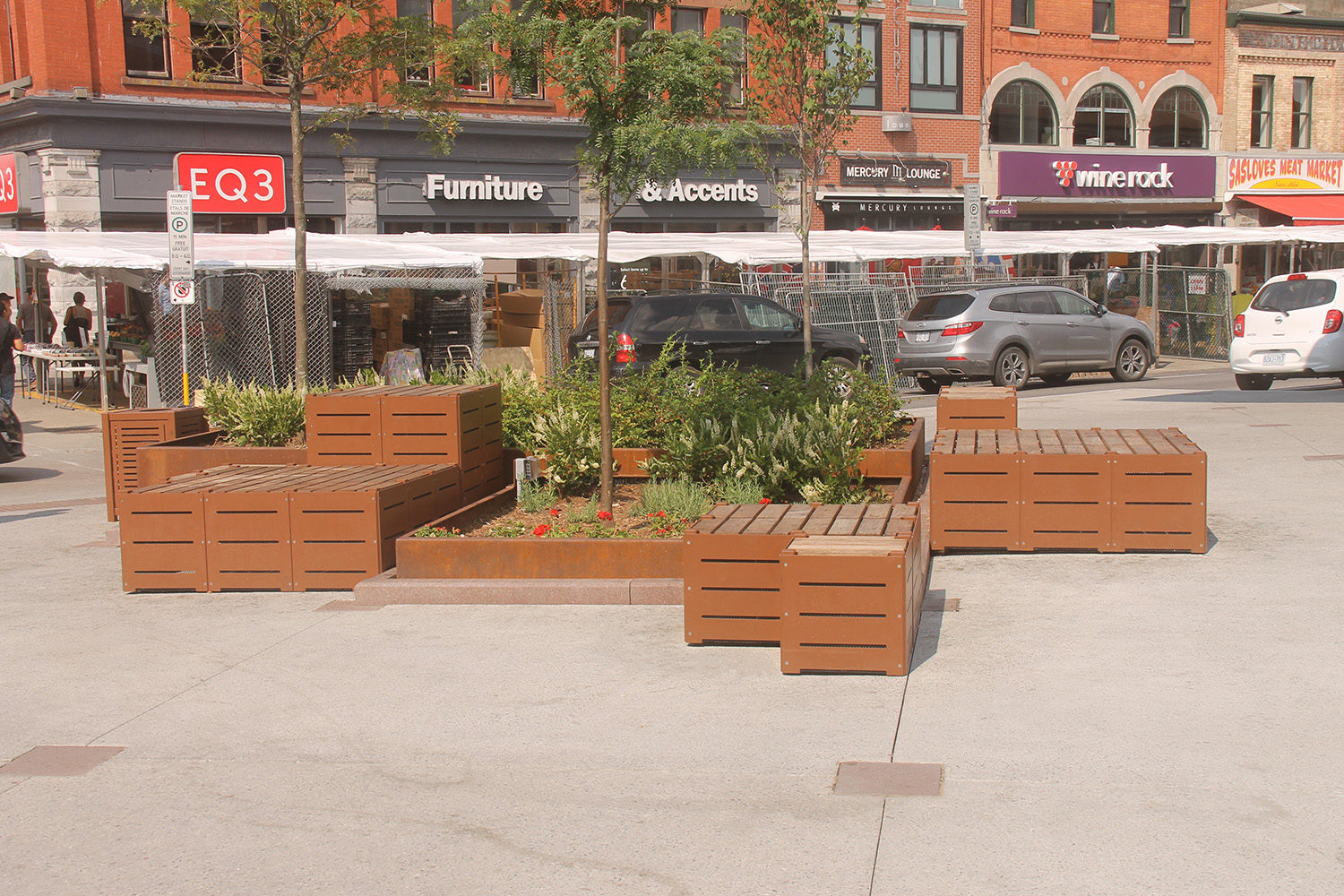 ByWard-Market_Modular-Furniture_1 Custom blocks with wood tops at ByWard Market