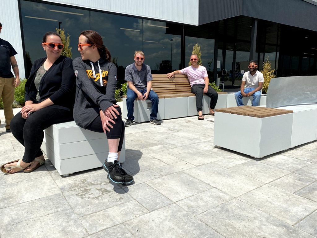 Maglin Staff Wearing Sunglasses