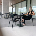 Foro Tables and Chairs powdercoated black