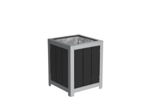 Small Black and Grey Bin