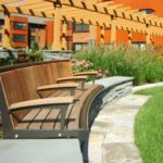 Curved Bench