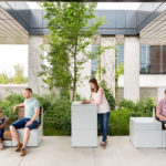 Individuals sitting on Pixel Collection