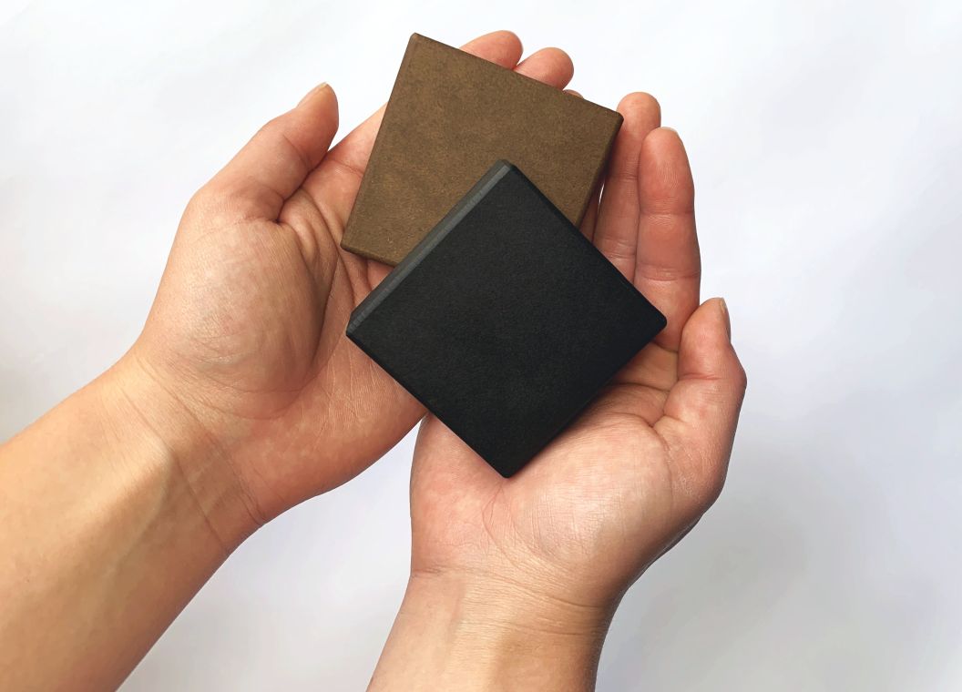 Material Block in Hands