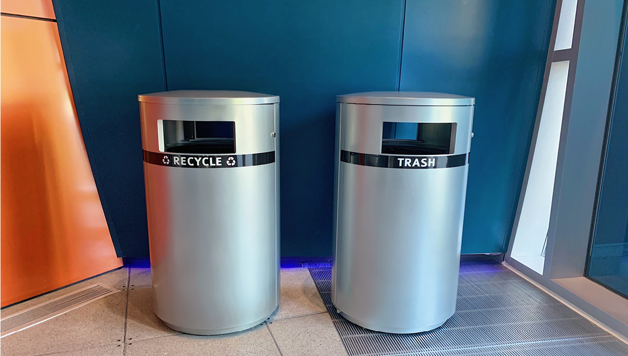 Recycling and Trash Units