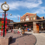 ByWard Market blue skies and seating