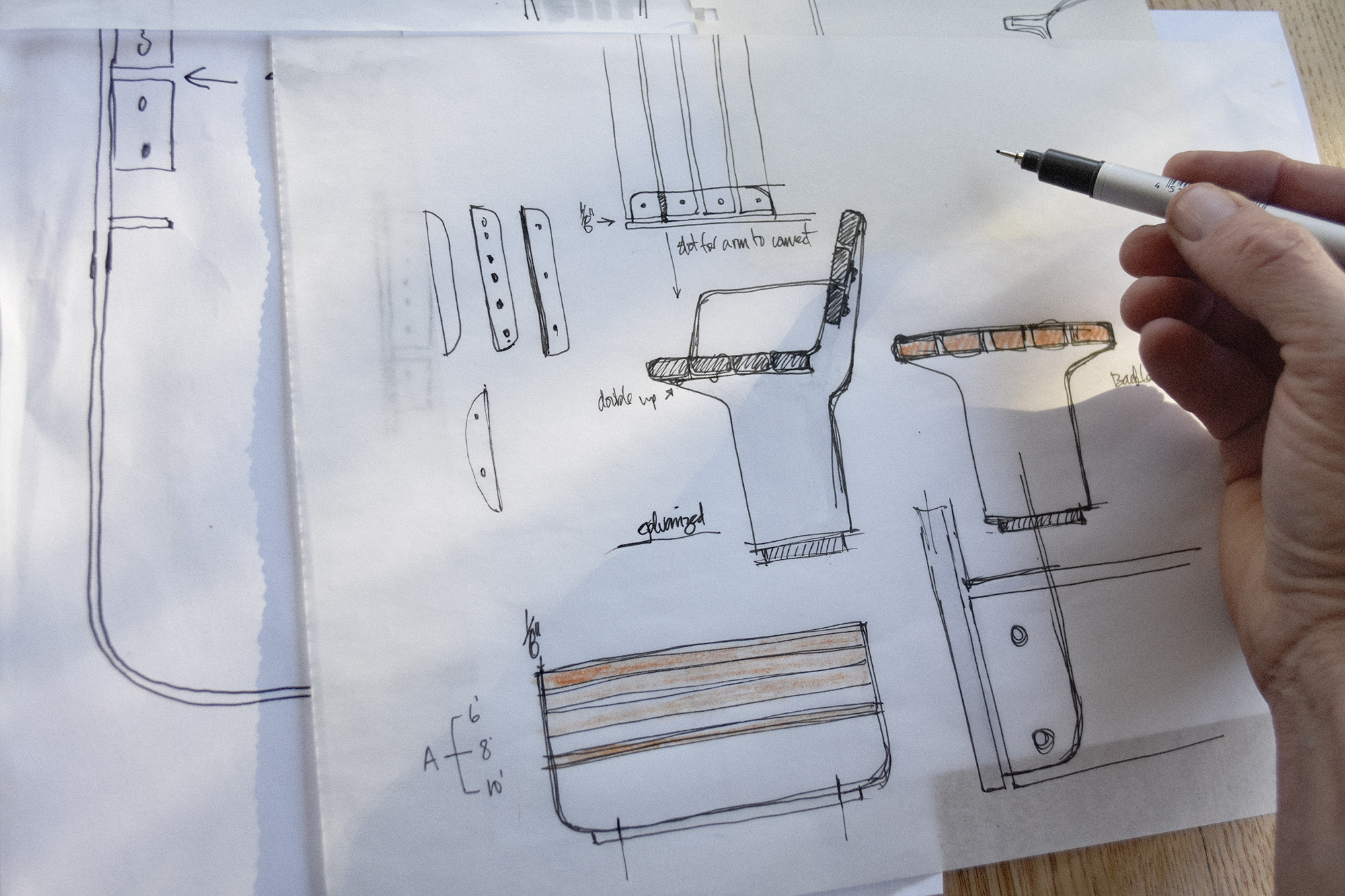 MAGLIN_L-SERIES_conceptual-drawings L-Series Conceptual hand drawn sketches