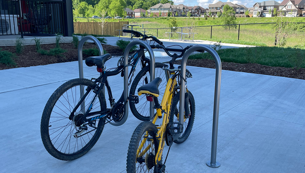 MBR-0400 Bike Racks at townhome complex