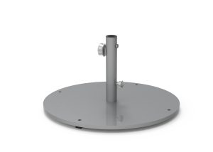 MUM-2400-00016: 90lb Weighted Steel Round Base,