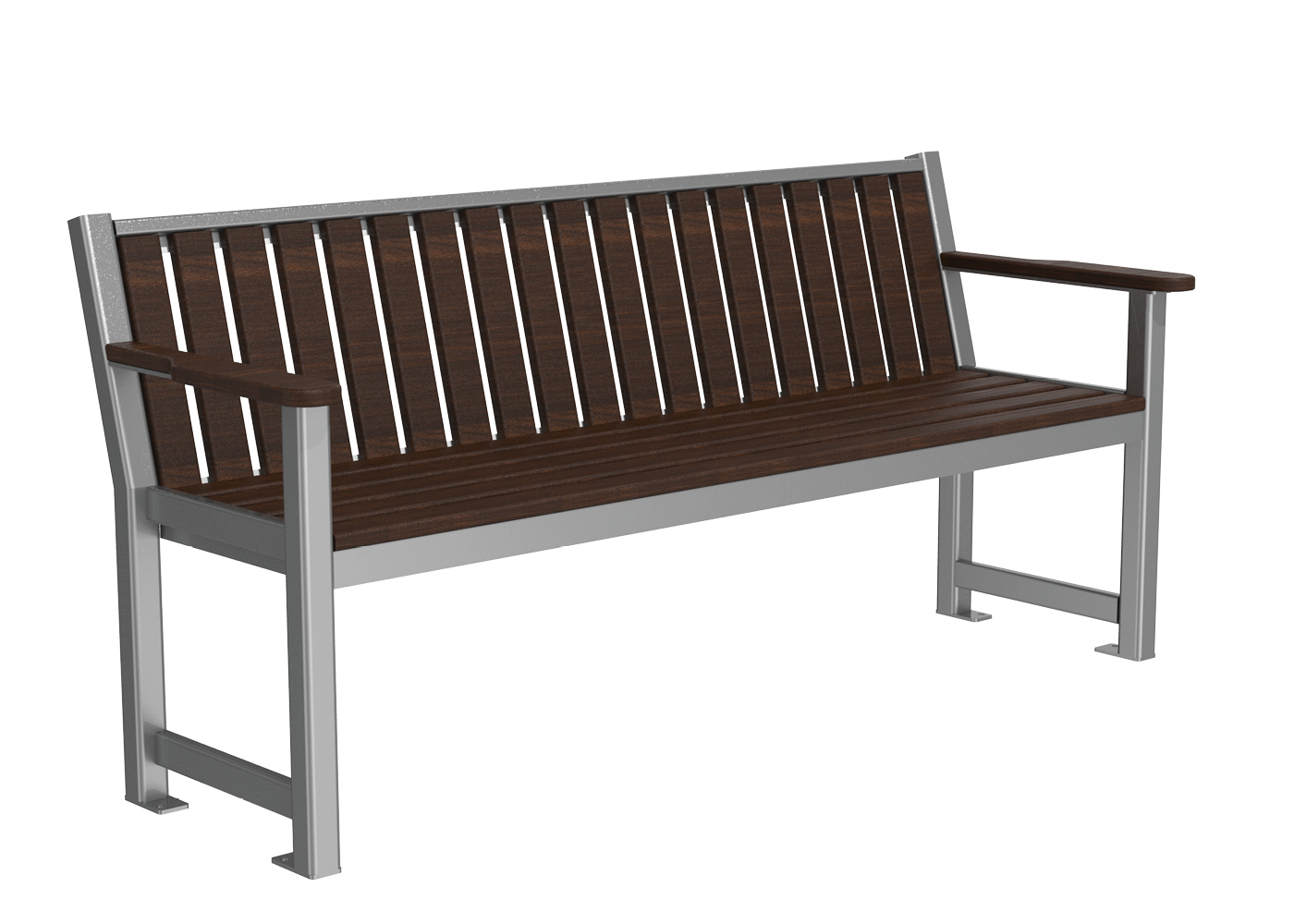 400 Backed Bench - Maglin