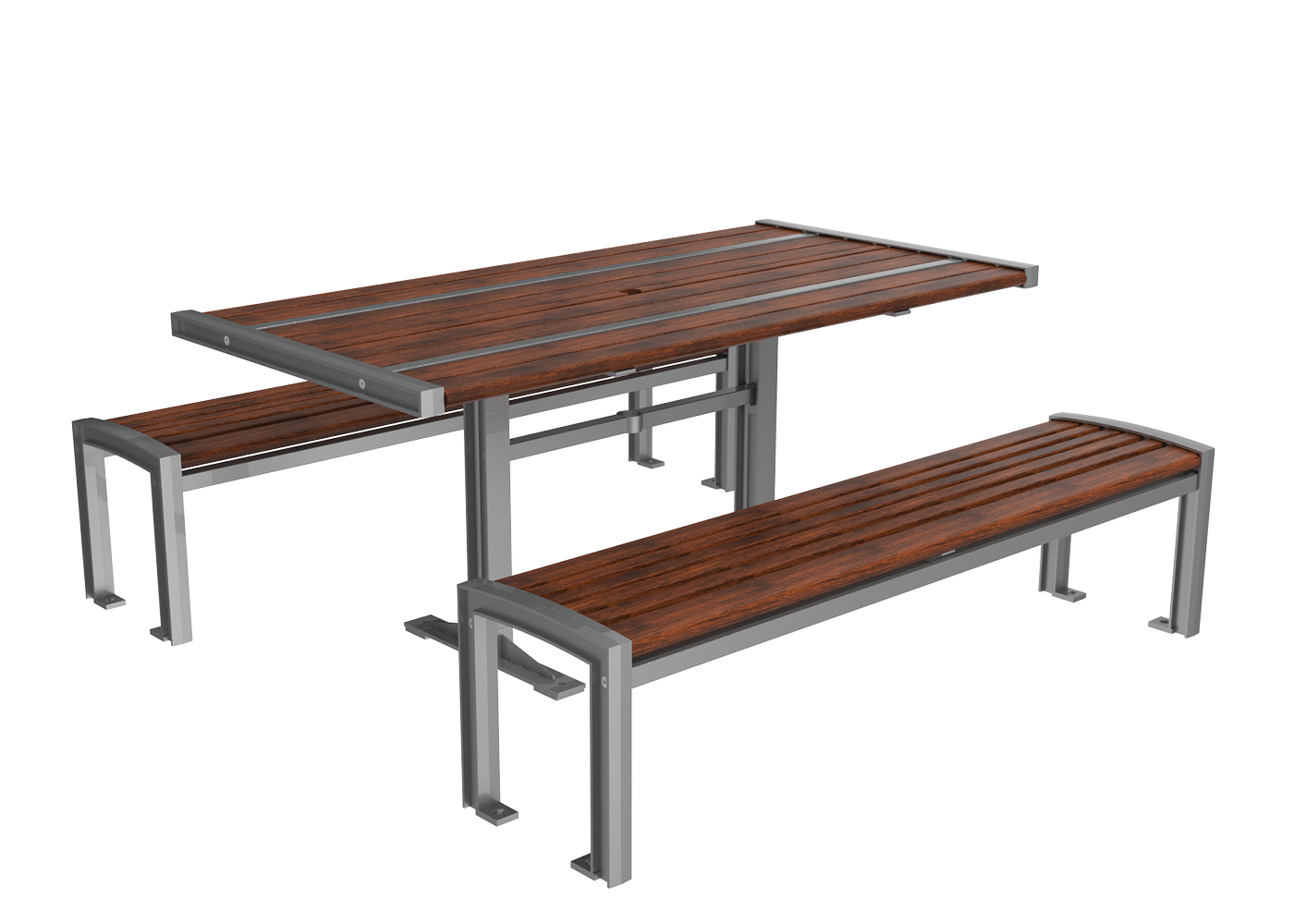 720 Table 720 Table and Benches - Maglin