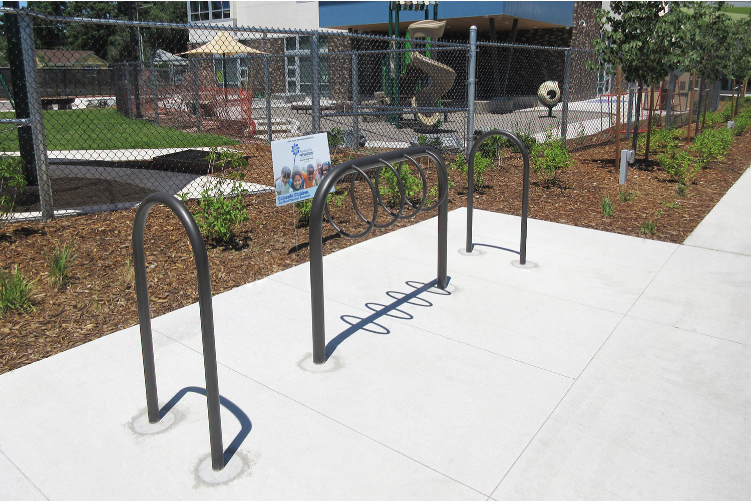 500 Bike Racks and 300 Bike Racks at Mental Health Center in Denver