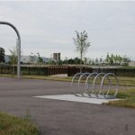 350 Bike Rack at 1 Password Park in St. Thomas