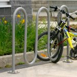 400 Series Bike Racks with kids bikes