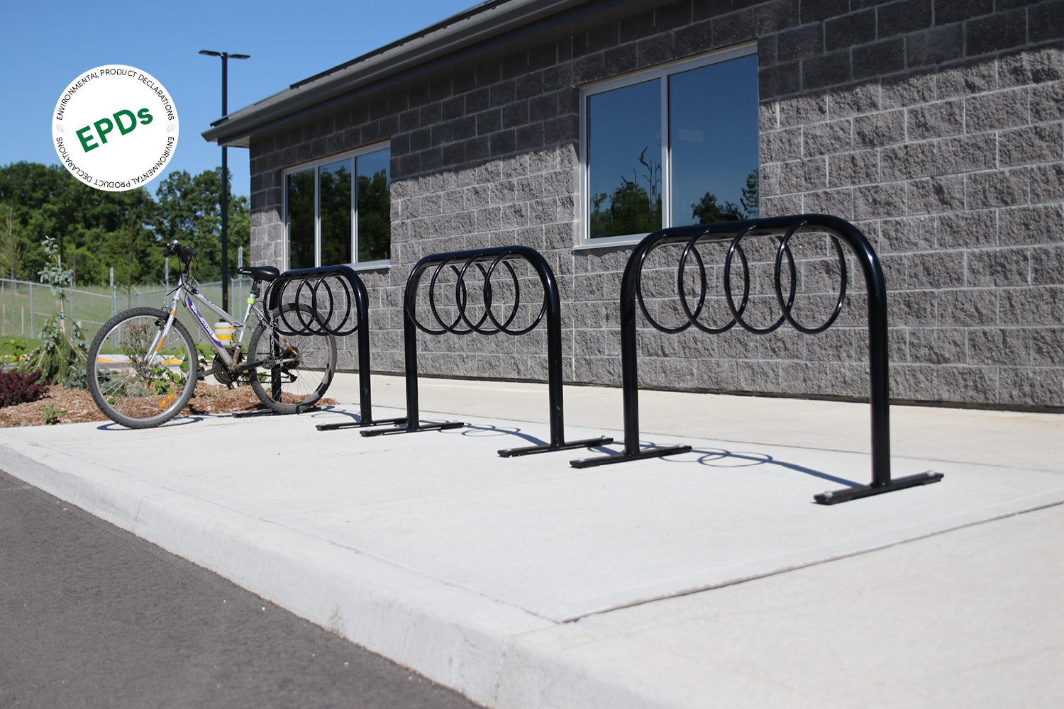 MBR-0300-00003 Bike Racks at Hershey Factory Head Office - EPDs available