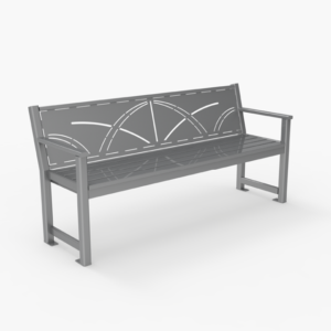 400 Backed Bench