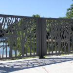 Custom FLEXX panels with trees pattern